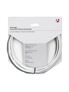 Bontrager Cable/Housing Set Bontrager Comp Shift 4mm White
