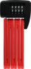 Abus Faltschloss Bordo Lite Mini 6055C/60 Code ohne Halter rot 