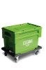 Bio-Circle CLEAN BOX mit Rollwagen und Feststellbremse ohne Flüssigkeit 