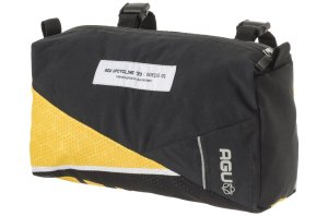 AGU Upcycling Handlebar Bag Multico yellow black 