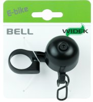 Widek Glocke E-bike bell all black 22.2mm schwarz auf Karte 