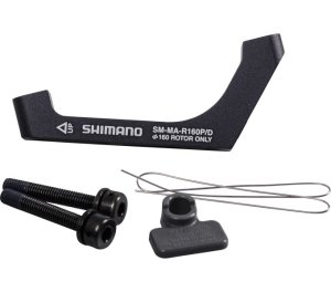 Shimano Adapter HI SMMAF160PDH PM 160> FM 160 mit Schrauben/Draht 25 mm Box